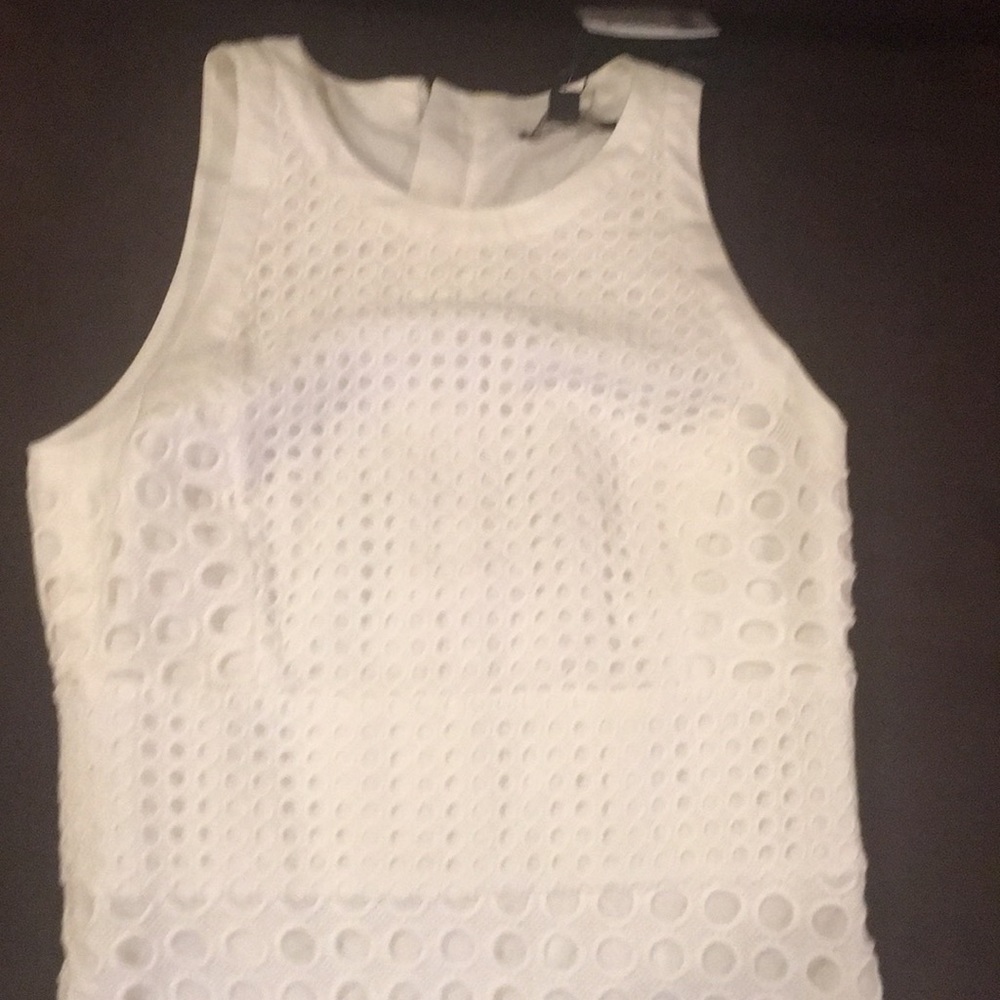 White Banana Republic dress. Never worn